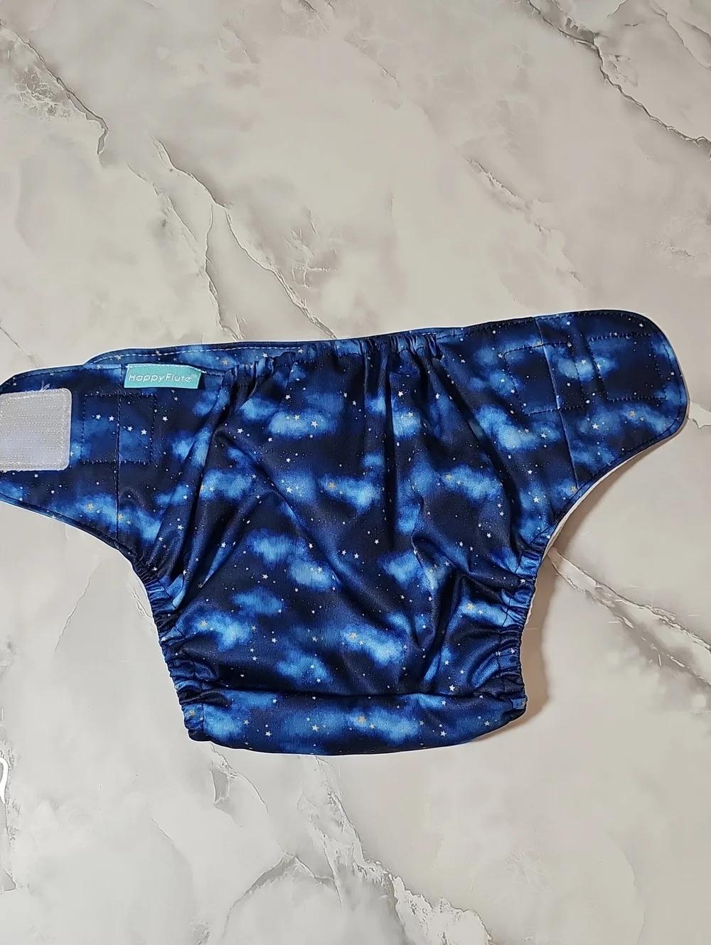 Reusable Pocket Cloth Diaper Adjustable Snaps Velcro Closure